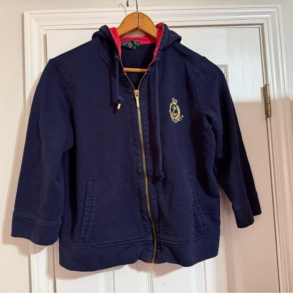 Ralph Lauren Full Zip Hooded Sweatshirt